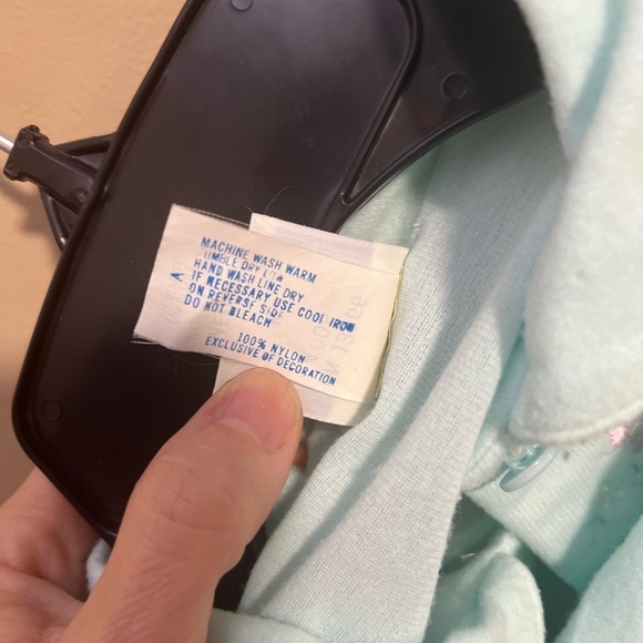 Katz 70’s Vintage Modest Embroidered Flannel Long Nightgown Medium Feminine - Picture 5 of 11